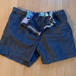 Chubbies Boomshakalaka Flat Front Hemp Shorts 5.5” Beachy Golf Vacation Resort